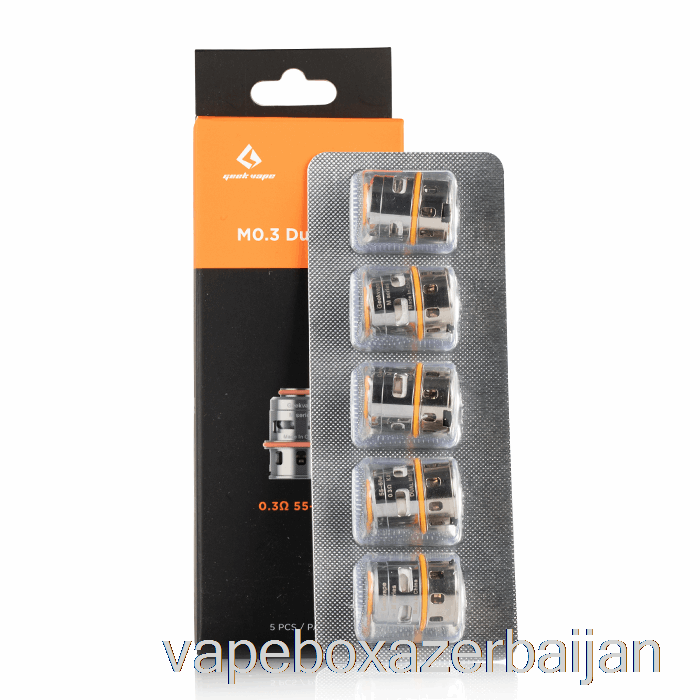 Vape Box Azerbaijan Geek Vape M Replacement Coils 0.3ohm M Dual Coil